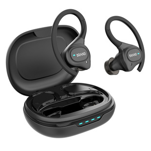 1 висячие ухо спортивные Bluetooth-наушники для мужчин и женщин водонепроницаемый бег беспроводные одиночные и двойные уши шумоподавления