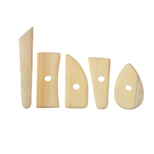 Ceramic Tool Skeleton Knife 5-piece Set Drawing Blade Scraper Clay Plastic Scraper Molding to Make Soft Ceramic diy Sculpture Knife