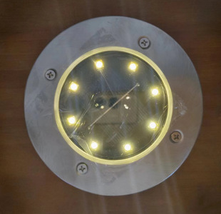 Оптовая трансграничной солнечной нержавеющей стали похоронен огни 4LED8LED похоронен огни 16LED двор похоронен огни