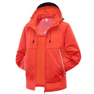 Outdoor Mountain Black Glue Brim Ice Silk Sunscreen Clothing Lightweight Breathable Sunscreen Clothing Men's Couple's Overcoat Hiking Lightweight