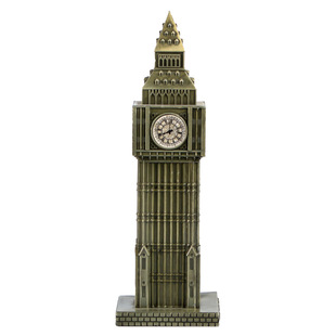 New London Tower Creative Architectural Ornaments Customized Metal Home Tv Cabinet Desktop Decorations Housewarming Gifts