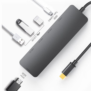 Док-станция Type-C «пять в одном» USB-C для источника питания PD HDMI HD 4K30Hz Док-станция USB3.0