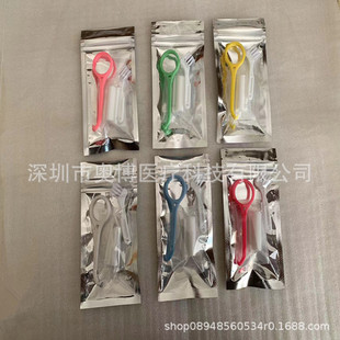 Bracket Extractor Small Brush Set Bracket Hook Orthodontic Brush False Toothbrush Single Bundles Brush Denture Brush
