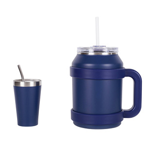 Новый 50oz Ice Ba Cup с высокой стоимостью большой емкости тонна тонна бочка 302 из нержавеющей стали термос чашка открытый портативный чайник