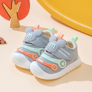 Spring and Autumn New Children's Shoes Lightweight Baby Shoes Men's Toddler Shoes Women's Non-slip Shoes Cartoon Baby Shoes Wholesale