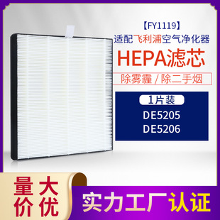 Совместим с Philips DE5206 DE5205 фильтрующий элемент очиститель воздуха FY1119 сетка фильтра дымки для удаления пыли