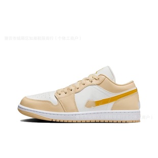 Putian Shoes Pure Original Aj1 Low Classic Retro Joe 1 Low Top Casual Sports Basketball Shoes Golden Feather Black Toe Panda