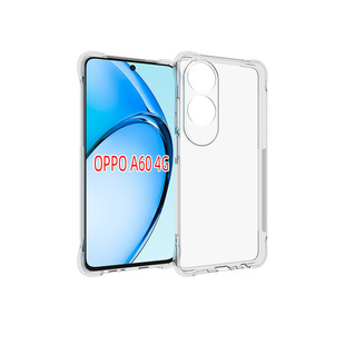 Применимо OPPO A60 4G чехол для телефона все включено Прозрачная мягкая оболочка TPU воздушная подушка противоударный защитный чехол против скольжения утолщение