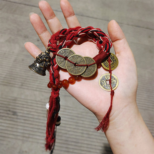 Mountain Ghost spending money bracelet Tibetan style hand-woven rope National style Tibetan bracelet Li huowang concept bracelet new Chinese style niche