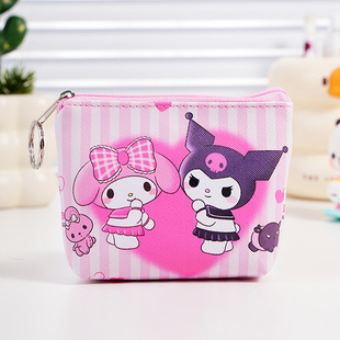 Мультфильм милые животные кошельки для детей дамы PU кожаные мешки для монет ключи для хранения куклы