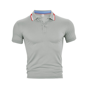 Cross-border TK Southeast Asia Summer Men's and Women's Quick-drying Golf POLO Advertising Sub-size Short-sleeve Button Polo Shirt