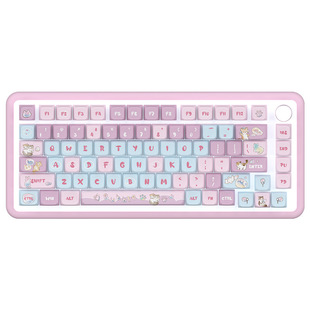 Bubble kitten original key cap MDA highly personalized customized adaptation pbt thermal sublimation mechanical keyboard cap
