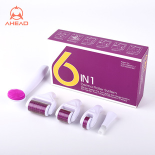 DRS six-in-one roller micro needle facial care beauty suit 6-in-1 micro needle roller
