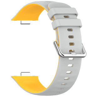 For Huawei WatchFit3 Double-sided Colour Strap Huawei Fit3 Silicone Two-color Strap