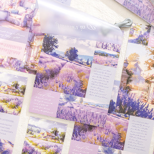 Paper trace notepad natural melody series scenery theme hand account decoration collage material 40 6