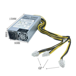 Бесплатная доставка 1U все в одном 12V блок питания 3 6P интерфейс FLEX сервер питания промышленный блок питания бесшумный