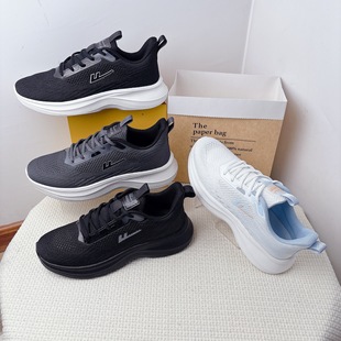 Pull Back Spring Breathable Mesh 2025 New Trendyy Versatile Sports Color Matching Sports Running Shoes Wholesale 0979