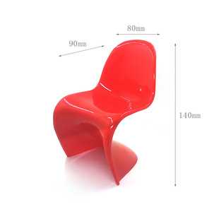 1:6 doll house accessories dollhouse mini simulation 6 bjd big pan East chair leisure home chair model