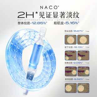 NACO Blue Copper Peptide Subpolishing Essence Light Grain Tightness Finishing Grain Repair Moisturizing and Stabilizing Muscle Base 30 Pack