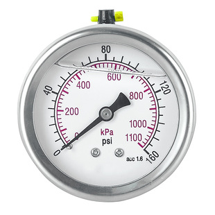 Manufacturer's Straight Hair, Shock-resistant, Shock-proof and Shock-resistant Pressure Gauge, Oil-filled Gauge, Air Pressure, Oil Pressure, Water Pressure, Vacuum High-precision