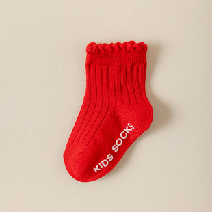 Children's socks non-slip dispensing autumn and winter tube socks baby baby socks wholesale new