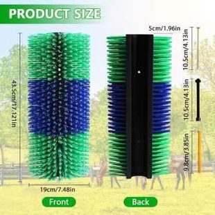 Animal Husbandry Breeding Roller Brush Cylindrical Roller Brush Pig Body Brush Cattle Body Brush Custom Manufacturer Supply