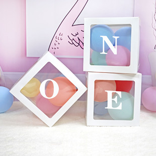 Birthday Decoration Surprise Box Proposal Confession Party Wedding Layout Internet Celebrity Transparent Balloon Box BABY Carton