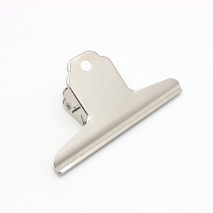 Spot metal color mountain clip painting plate clip stainless steel clip office file storage clip food sealing clip