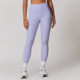 Zechuang Sanding Tight High Waist Yoga Pants Belly-Tucting Hip-lifting Fitness Pants Outdoor Running Outer Wear Sports Pants 8863