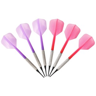 Dongye 18-inch Safety Target Soft Dart Board Set Dart Target Delivers Six Soft Darts