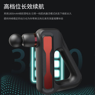 Cross-border exclusive triangular fascia gun fitness stick massage stick fascia gun high frequency fitness equipment physiotherapy