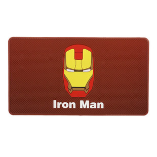 Car anti-slip mat logo car logo anti-slip mat large grid anti-slip support making car gift cartoon