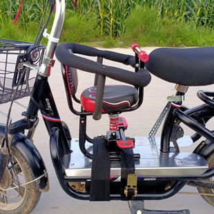 Small Tianhang Electric Vehicle Children's Shock Absorbing Seat Front Children's Electric Motorcycle Scooter Battery Car Weidong