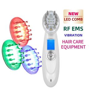 EMS Scalp Hair Care Instrument Red Light Electric Hair Comb Women's Multifunctional RF Introduction RF Hair Massage Comb