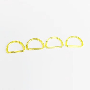 Inner diameter 10mm mini D Buckle Small size D ring baby clothes clothing accessories baby clothes metal buttons baby bag accessories