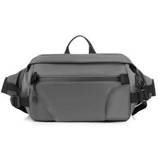 New fashion simple casual men's chest bag waist bag large capacity wear-resistant water-repellent portable messenger bag wholesale