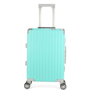 Luggage case sturdy aluminum frame durable mute universal wheel boarding case student travel combination lock large capacity trolley case
