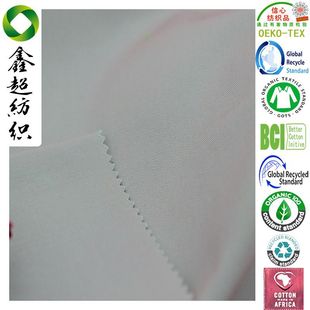 GOTS certified organic canvas customized dyed organic cotton ecological cotton fabric bag shoes material certified fabric