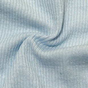 Gao pin 3 lyocell 2*2 rib 190g knitted linen pit fabric base T-shirt vest fabric