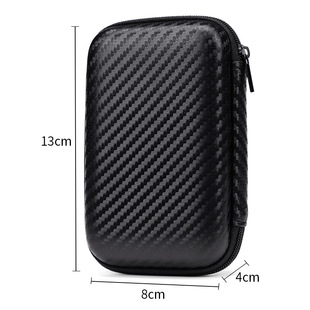 Eva headset storage box Bluetooth headset bag 2.5 inch hard disk bag charging treasure storage bag change wallet