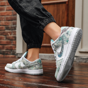 Aj Men's Shoes Dunk Dragon Head-up Board Shoes Low-top 2024 Air Force One Year of the Dragon Limited Third Prince Ao Bing Women's Shoes