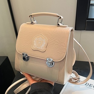 Fashion Women's Backpack 2024 Summer New Simple All-match Commuter Backpack Korean-style Portable Shoulder Bag