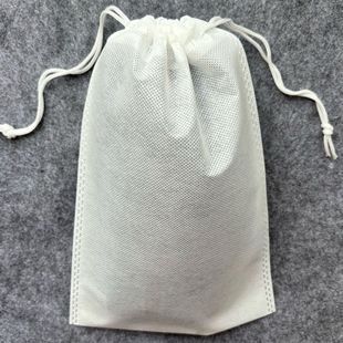 Нетканый шнурок, карман с клапаном, брюки, обувь, игрушечная сумка на шнурке, пылезащитная готовая сумка для хранения, шнурок, можно напечатать с логотипом