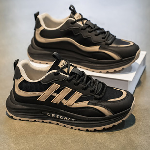 2025 New Men's Shoes Casual sneaker Fashion Explosions Torre Shoes Three Bar Wear-resistant Running Men's Shoes