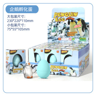 Cross-border new bubble water hatching toys Kappi Bala penguin animal hatching eggs children's educational toys wholesale