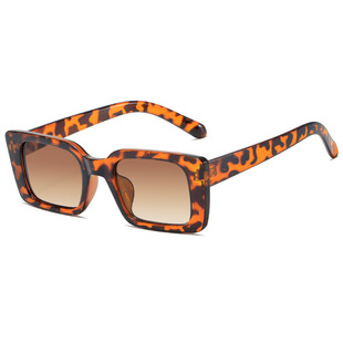 Simple Retro Box Sunglasses 2025 New European and American Sunglasses Fashion Ins Internet Celebrity Same Style Sunglasses for Women
