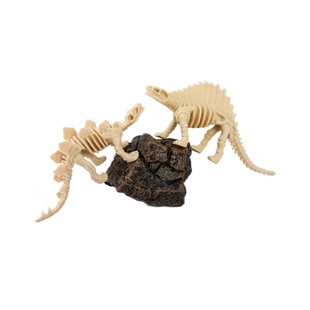 12 archaeological dinosaur skeleton dinosaur toy model digging stone dragon bone children's plastic toy