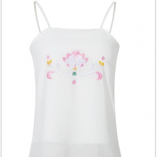 Han Tang Yi Jin ancient style sling inner Hanfu vest embroidered small sling retro Han element tube top bottoming lining