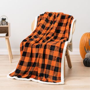 Christmas Theme Snowflake Pattern Blanket Baby Blanket Lunch Break Blanket Comfortable Flannel Home Necessary Warm Blanket