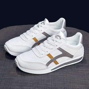 [Customized] 2024 New Spring Breathable Shoes Lightweight Anti-Slip White Shoes Women's Sports Casual Shoes Women's Shoes